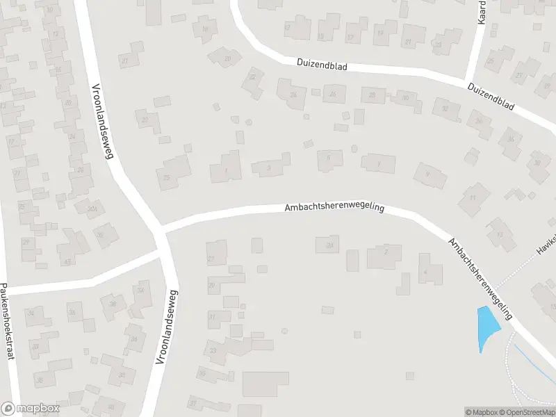 Overlastmelding Ambachtsherenwegeling in Kapelle