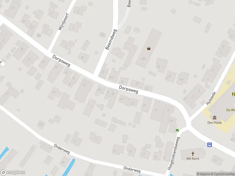 Ambulance met gepaste spoed naar de Dorpsweg in Hoogblokland