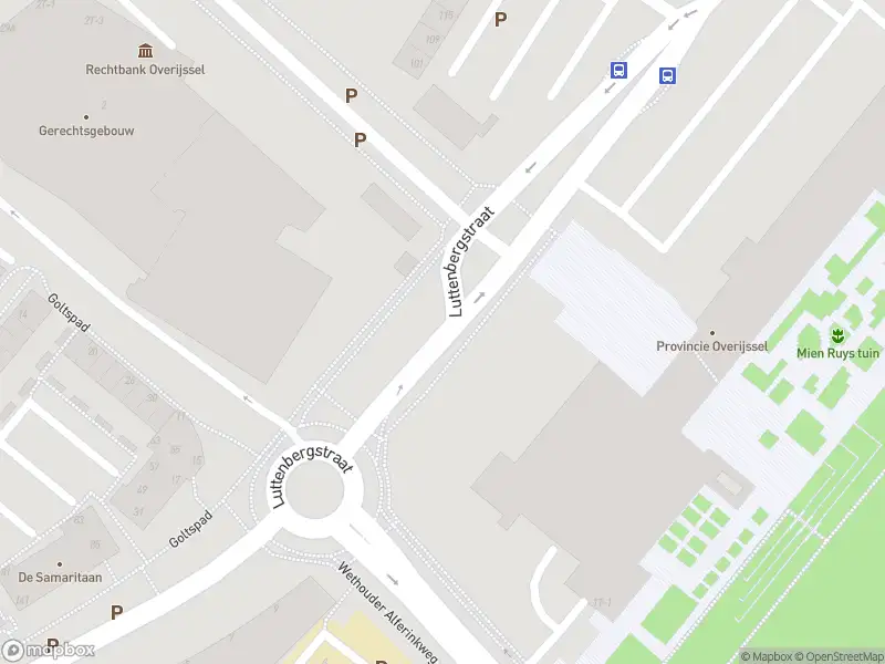 Politie naar de Luttenbergstraat in Zwolle