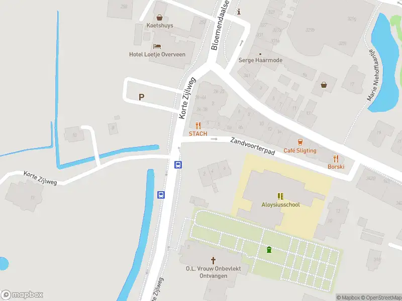 Ambulance met gepaste spoed naar de Zandvoorterpad in Overveen