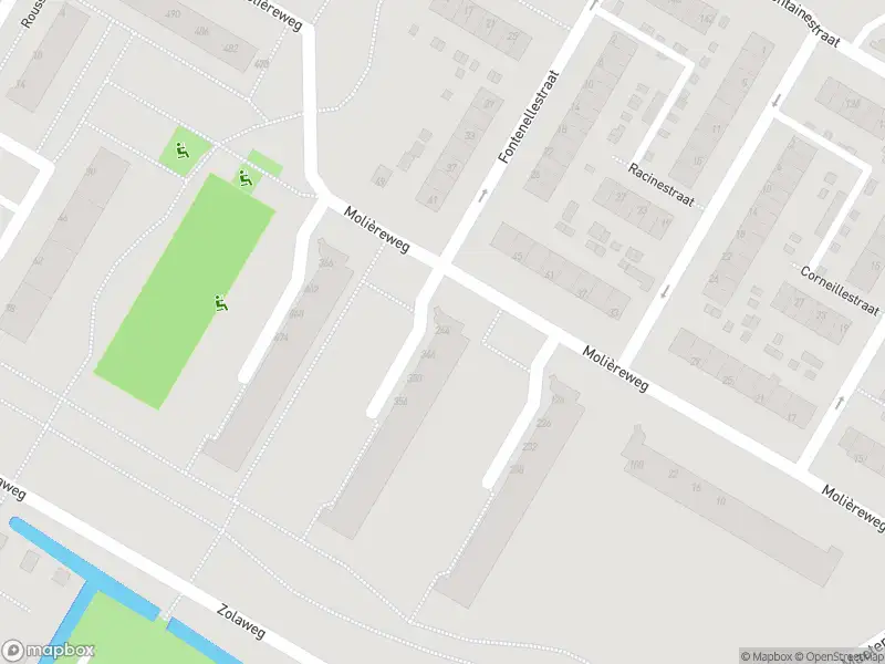 Ambulance met grote spoed naar de Molièreweg in Rotterdam