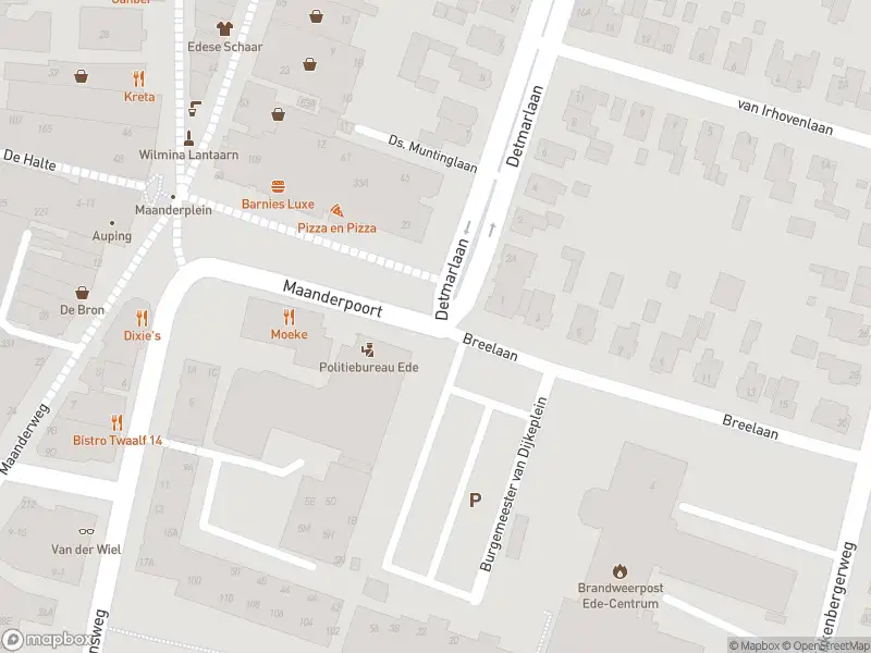 Brandweer naar de Breelaan in Ede