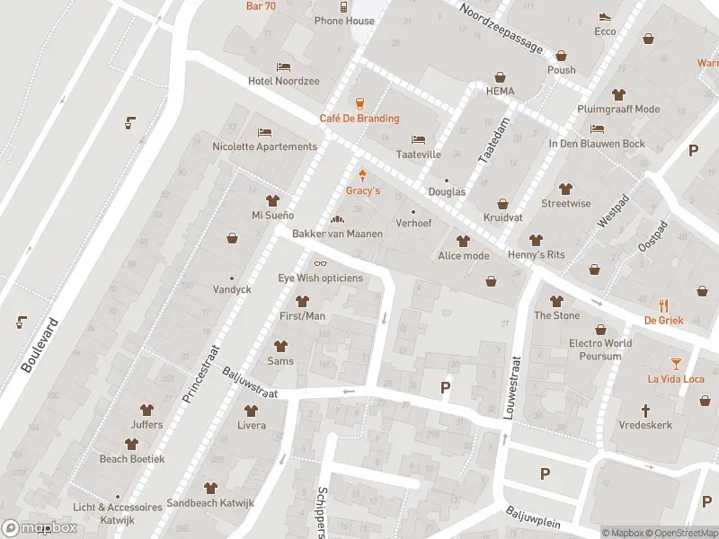 Ambulance met gepaste spoed naar de Princedwarsstraat in Katwijk