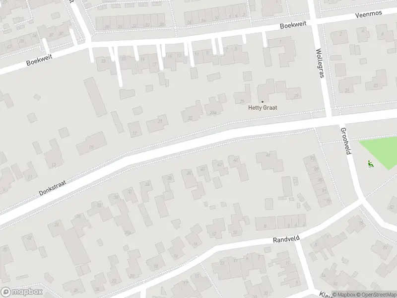 Brandweer met gepaste spoed naar de Donkstraat in Boekel vanwege middelgrote brand