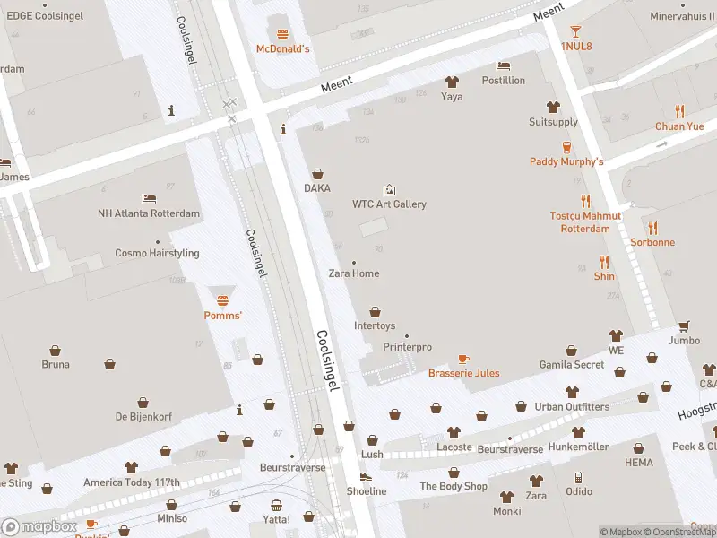 Ambulance met gepaste spoed naar de Meent in Rotterdam