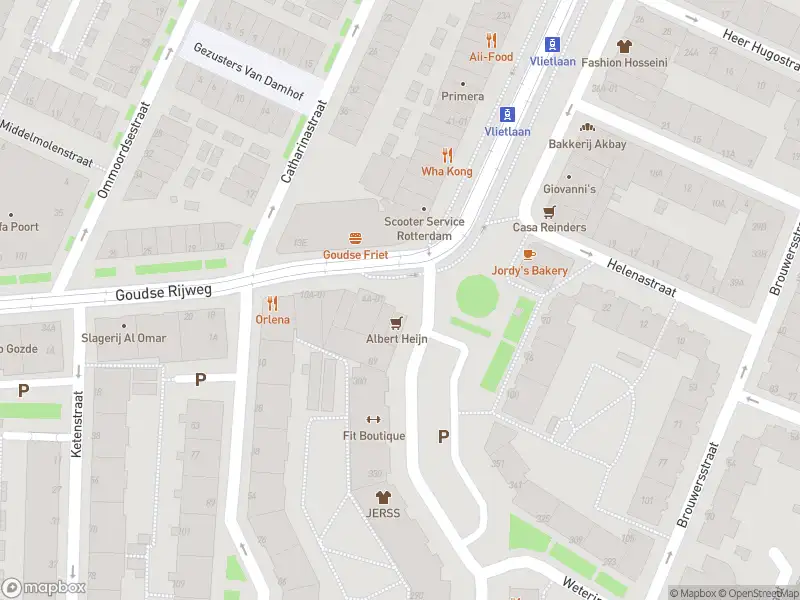 Ambulance met gepaste spoed naar de Vlietlaan in Rotterdam