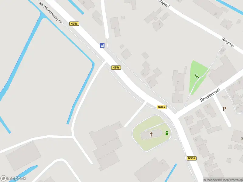 Brandweer met gepaste spoed naar de Ids Wiersmastrjitte in Brantgum