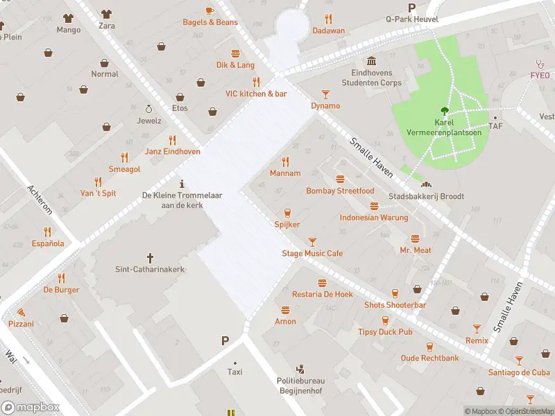 Politie naar de Stratumseind in Eindhoven vanwege steekincident