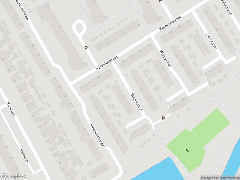 Ambulance met grote spoed naar de Sternenhof in Capelle aan den IJssel