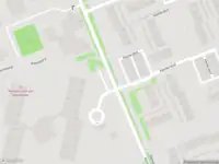 Ambulance met grote spoed naar de Kantershof in Amsterdam