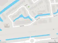 Ambulance met grote spoed naar de Spoorlaan in Capelle aan den IJssel