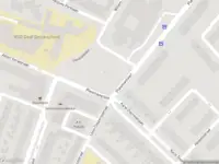 Ambulance met gepaste spoed naar de Hélène Swarthstraat in Haarlem