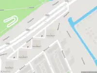 Ambulance met grote spoed naar de Oldegaarde in Rotterdam