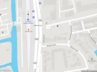 Ambulance naar de Stationsplein in Koog aan de Zaan vanwege ongeval met letsel