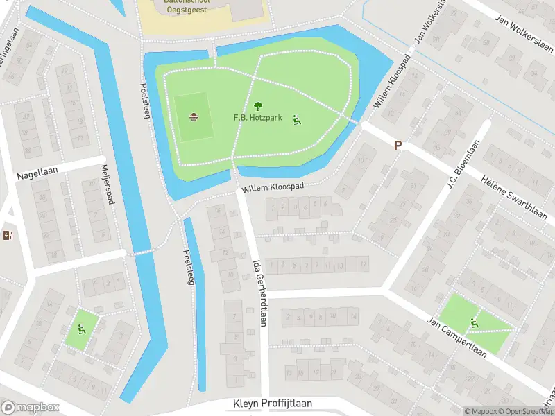 Ambulance met grote spoed naar de Willem Kloospad in Oegstgeest