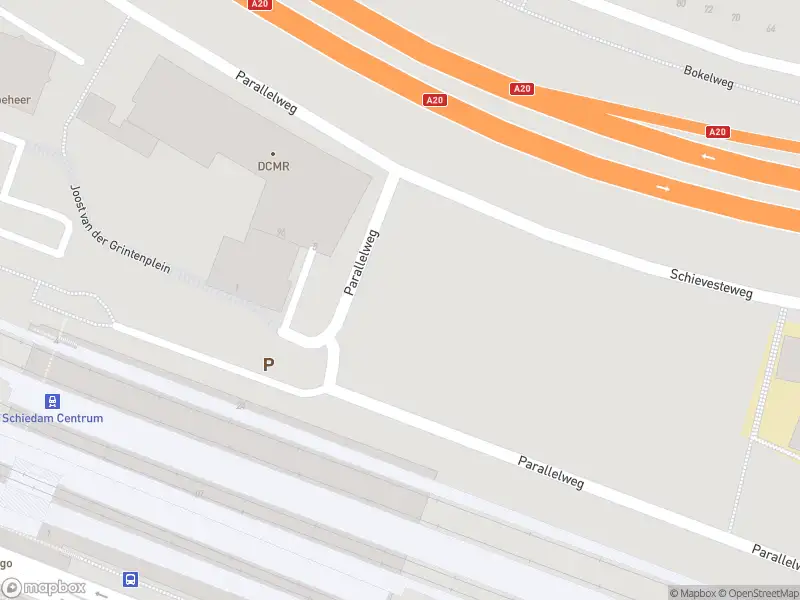 Ambulance met grote spoed naar de Parallelweg in Schiedam