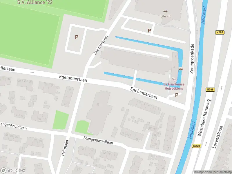 Ambulance met grote spoed naar de Egelantierlaan in Haarlem