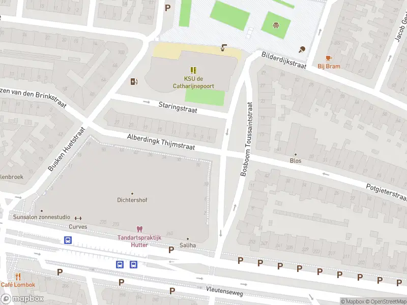 Brandweer met grote spoed naar de Alberdingk Thijmstraat in Utrecht vanwege waarnemen gaslucht