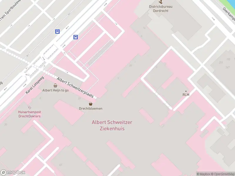 Ambulance met gepaste spoed naar de Albert Schweitzerplaats in Dordrecht