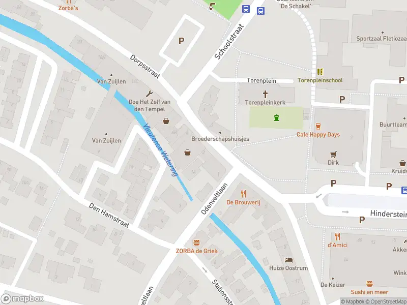 Brandweer met grote spoed naar de Dorpsplein in Vleuten vanwege reanimatie