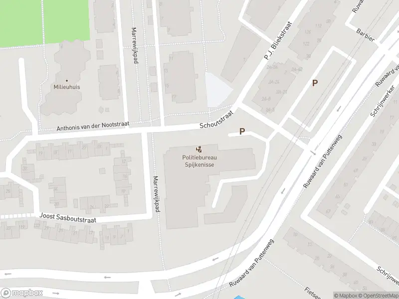 Ambulance met gepaste spoed naar de Schoutstraat in Spijkenisse