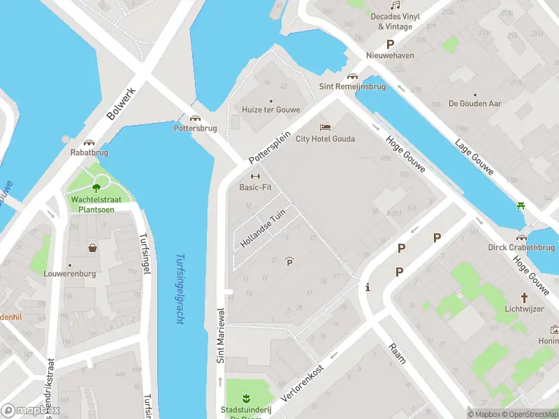 Brandweer met gepaste spoed naar de Sint Mariewal in Gouda vanwege afgaan automatisch brandalarm