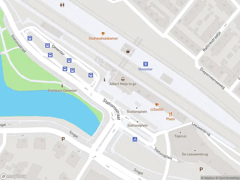 Brandweer met gepaste spoed naar de Stationsplein in Deventer vanwege afgaan automatisch brandalarm