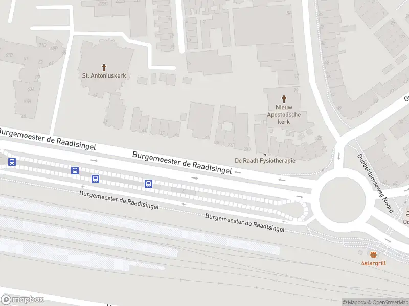 Ambulance met gepaste spoed naar de Burgemeester de Raadtsingel in Dordrecht