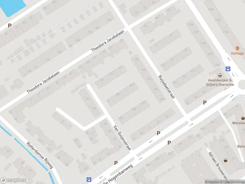 Ambulance met grote spoed naar de Van Goijenstraat in Rotterdam