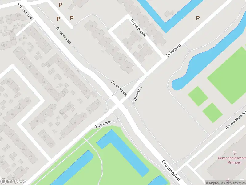 Ambulance met grote spoed naar de Groenendaal in Krimpen aan den IJssel