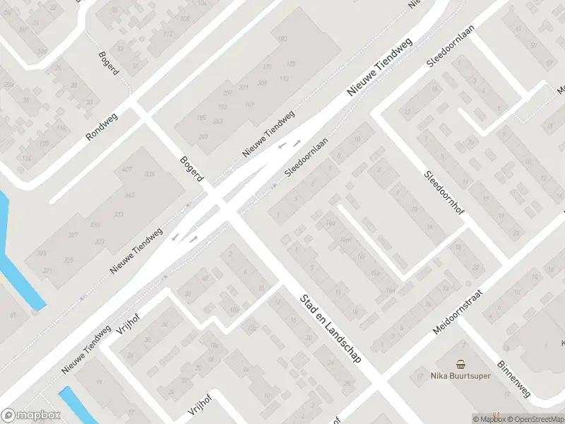 Ambulance met grote spoed naar de Sleedoornlaan in Krimpen aan den IJssel