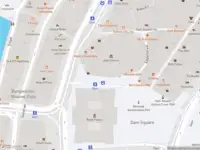 Brandweer met gepaste spoed naar de Mozes en Aäronstraat in Amsterdam vanwege afgaan automatisch brandalarm