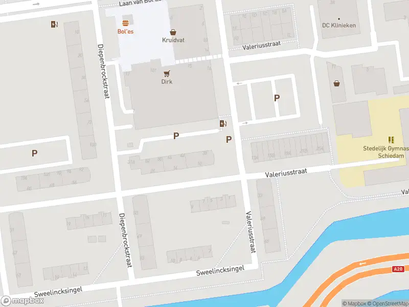 Ambulance met gepaste spoed naar de Obrechtstraat in Schiedam