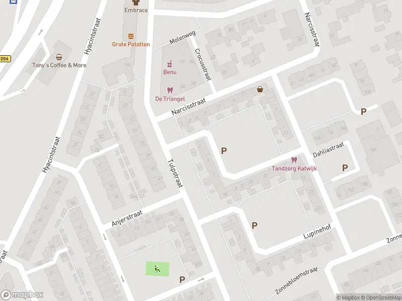 Ambulance met grote spoed naar de Papaverhof in Katwijk