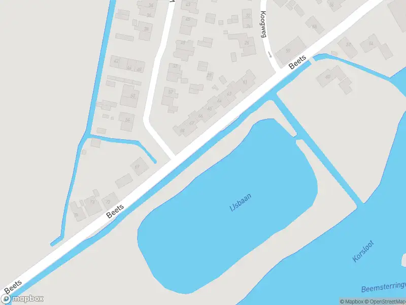 Brandweer met gepaste spoed naar de Voorkamp in Beets vanwege waarnemen gaslucht