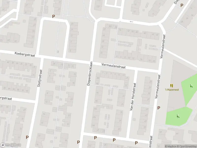 Overlastmelding Diepenbrocklaan in Tilburg