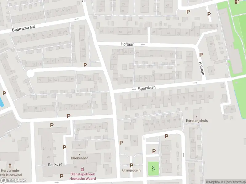 Brandweer met grote spoed naar de Sportlaan in Klaaswaal vanwege gebouwbrand