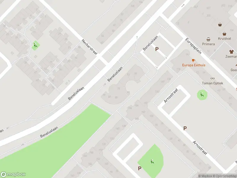 Overlastmelding Beneluxlaan in Beverwijk