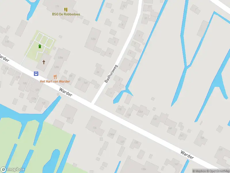 Ambulance met gepaste spoed naar de Badhuisweg in Warder