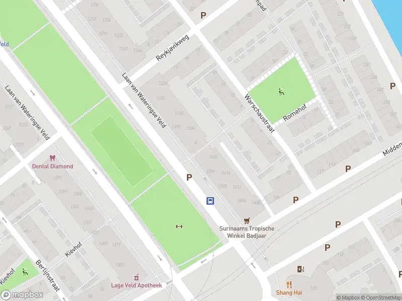 Ambulance met gepaste spoed naar de Romehof in 's-Gravenhage