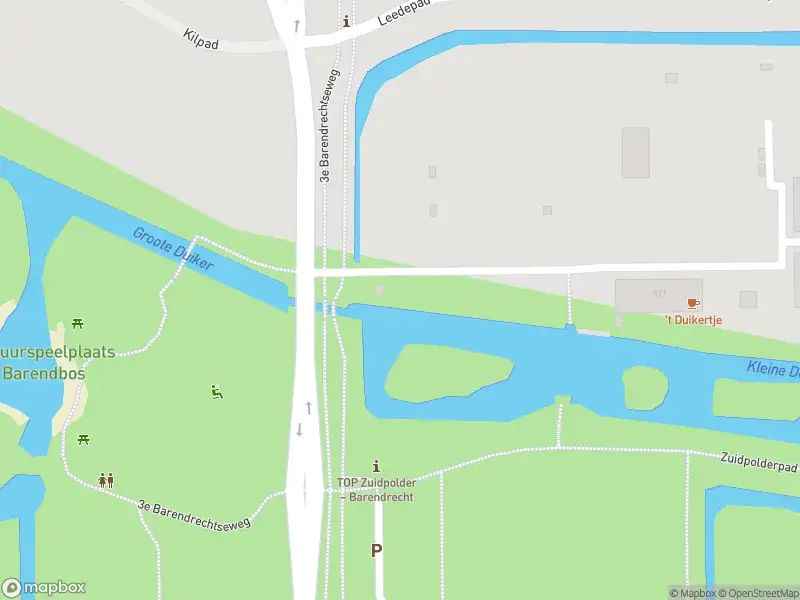 Ambulance met gepaste spoed naar de 3e Barendrechtseweg in Barendrecht