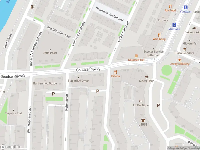 Ambulance met grote spoed naar de Goudse Rijweg in Rotterdam