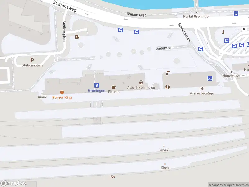 Politie met normale urgentie naar de Stationsplein in Groningen