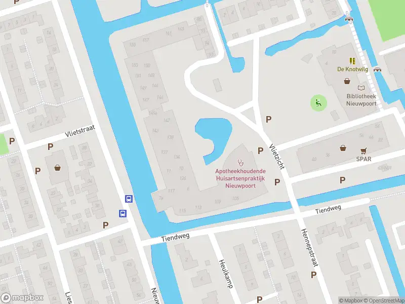 Ambulance met grote spoed naar de Vlietzicht in Nieuwpoort