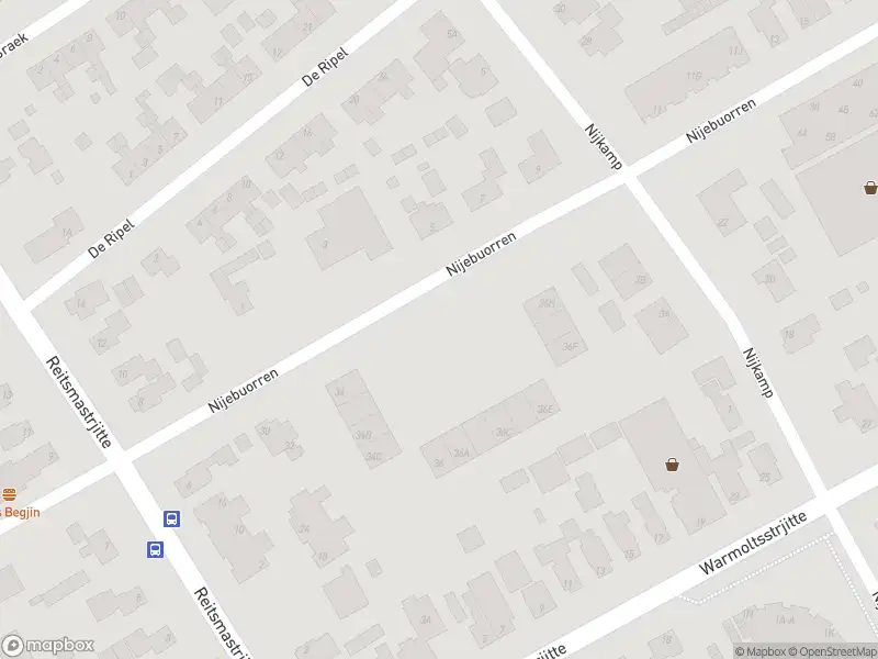 Brandweer met gepaste spoed naar de Nijebuorren in Harkema vanwege een liftopsluiting