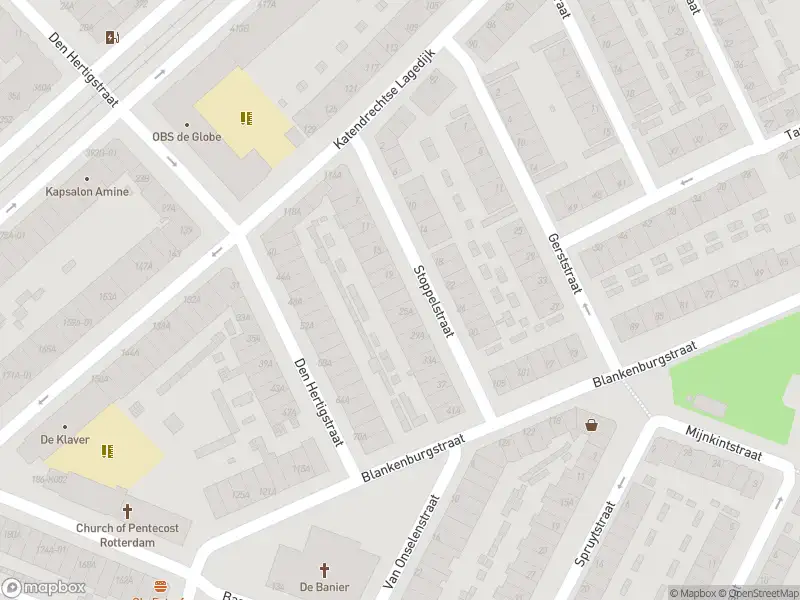 Ambulance met grote spoed naar de Stoppelstraat in Rotterdam