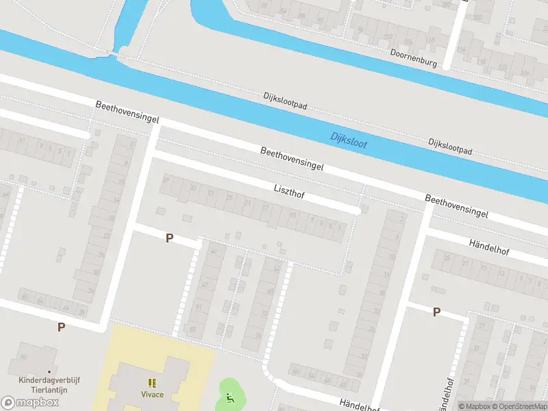 Ambulance met grote spoed naar de Liszthof in Alphen aan den Rijn