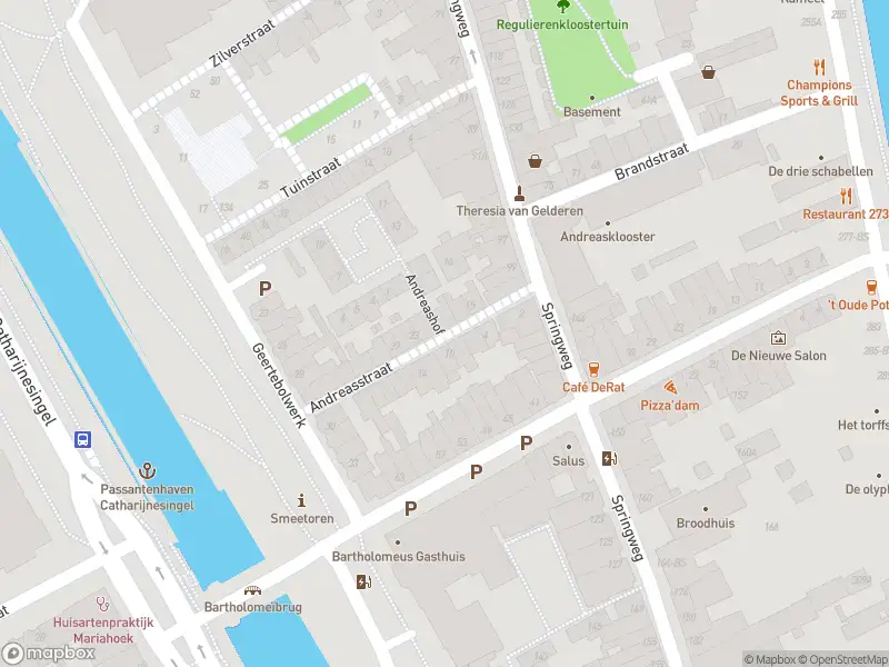 Brandweer met grote spoed naar de Andreasstraat in Utrecht vanwege een buitenbrand