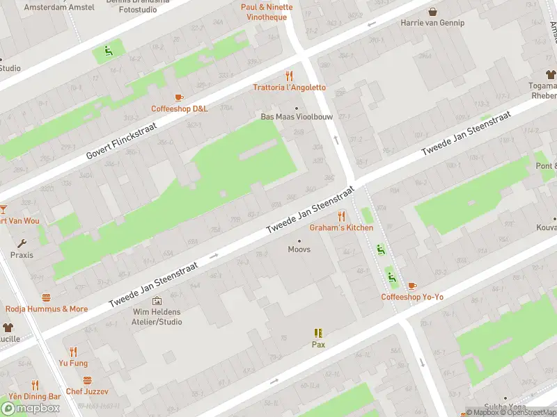 Brandweer met gepaste spoed naar de Hemonystraat in Amsterdam