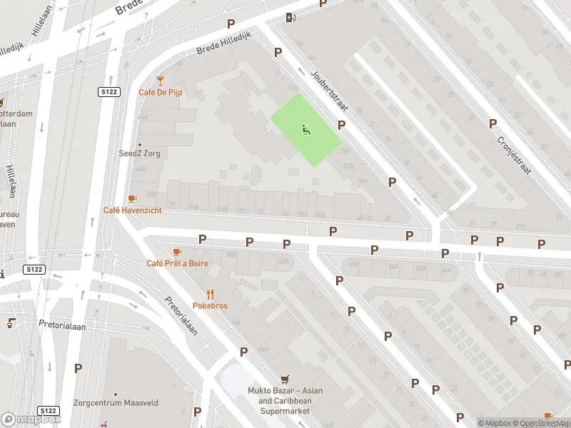 Ambulance met gepaste spoed naar de Bloemfonteinstraat in Rotterdam